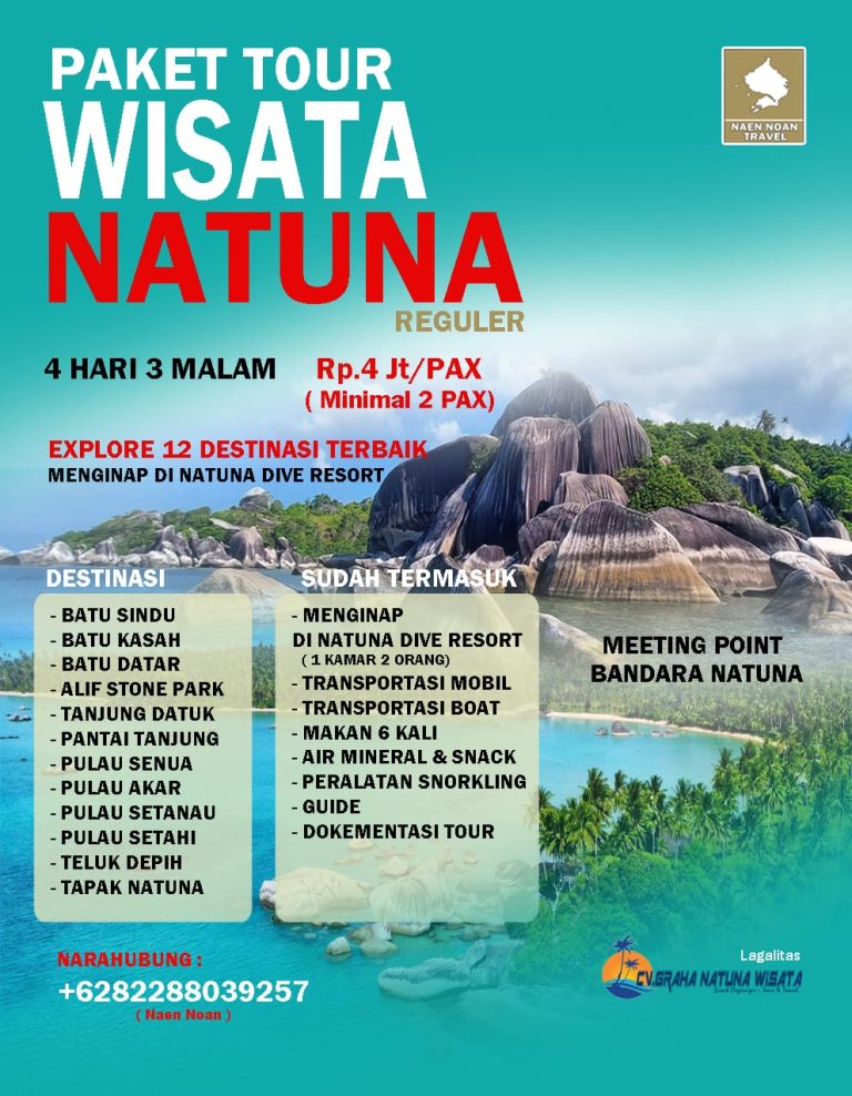 Read more about the article Paket Tour Wisata Natuna